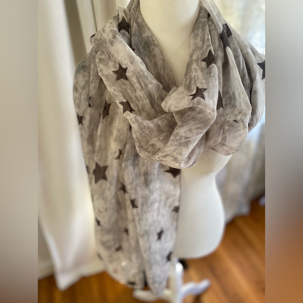 Large Sheer Blanket Scarf/Wrap